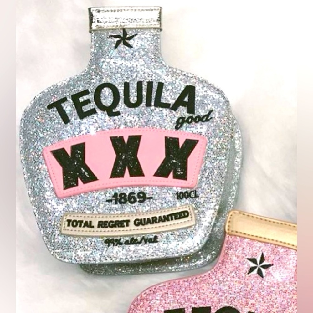 Silver Tequila Purse